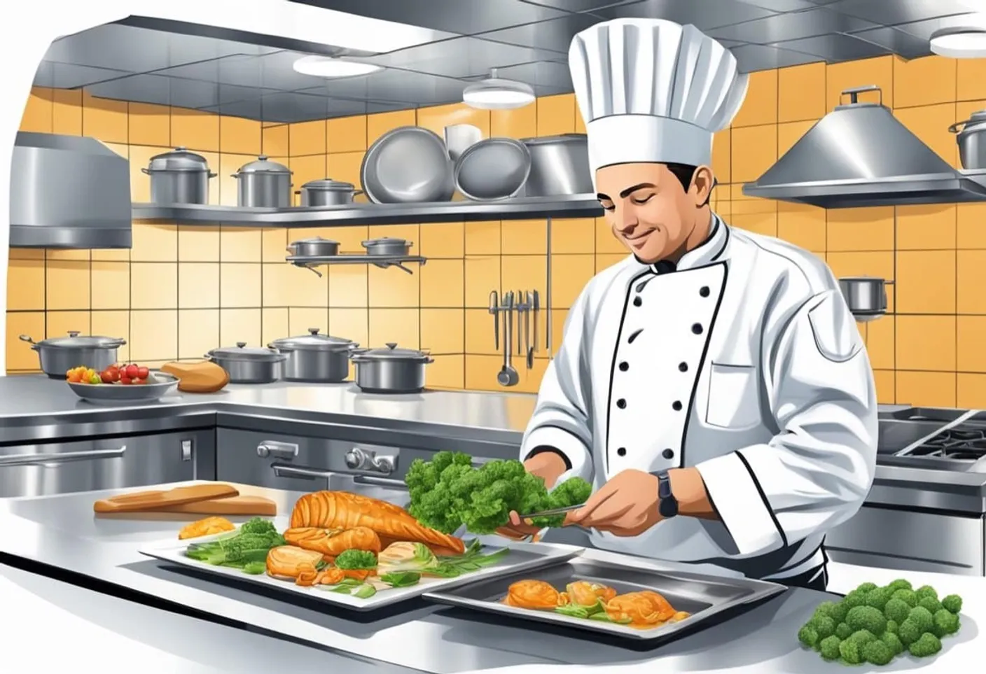 Funciones del Chef Ejecutivo en un Restaurante