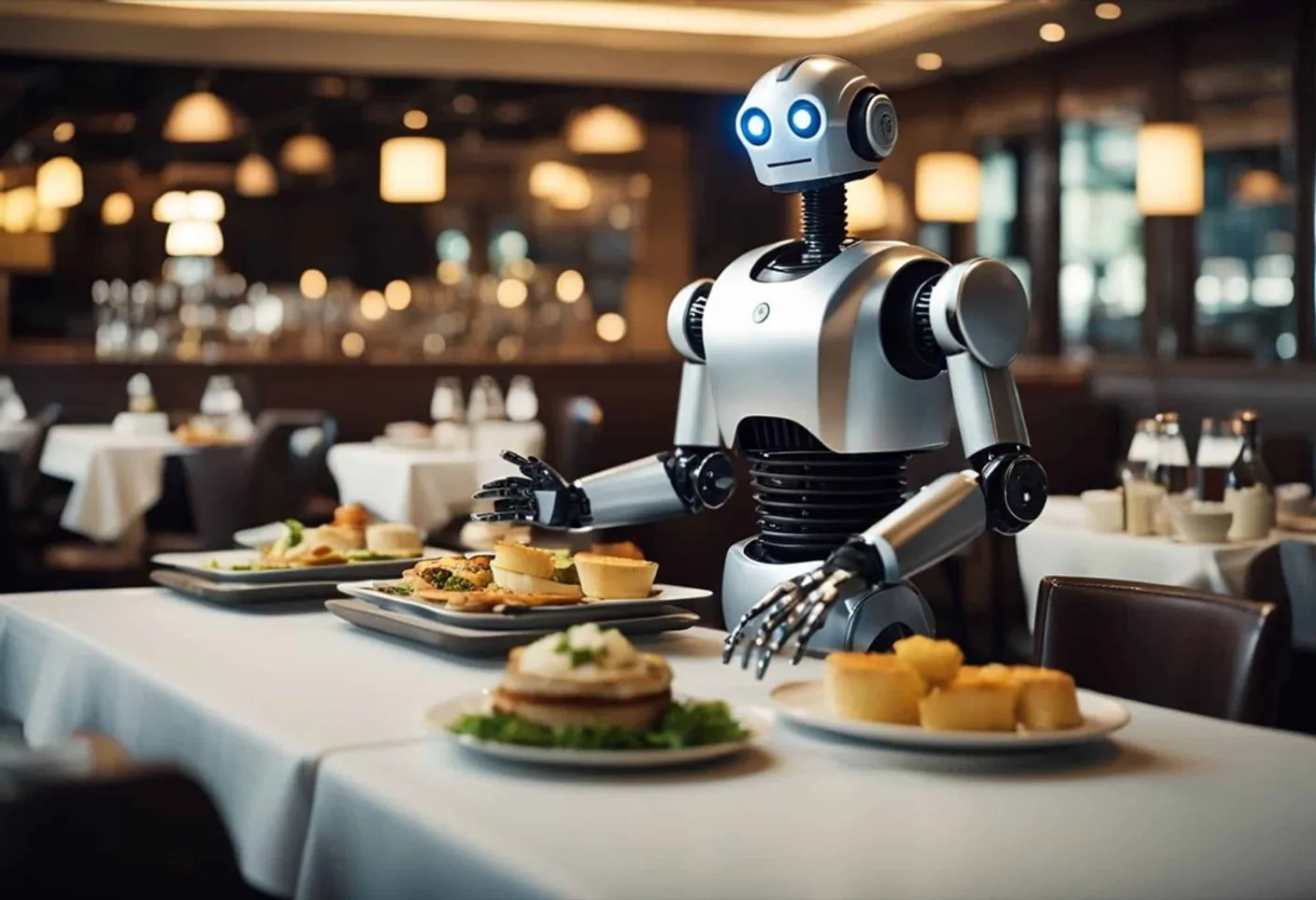 Robot para servir mesas: ¿Cómo funciona?