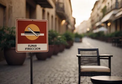 Prohibición fumar terrazas: Impacto en hostelería
