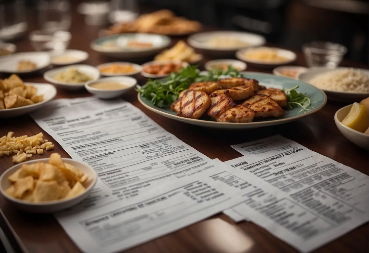 Tabla de Gastos de un Restaurante: Finanzas