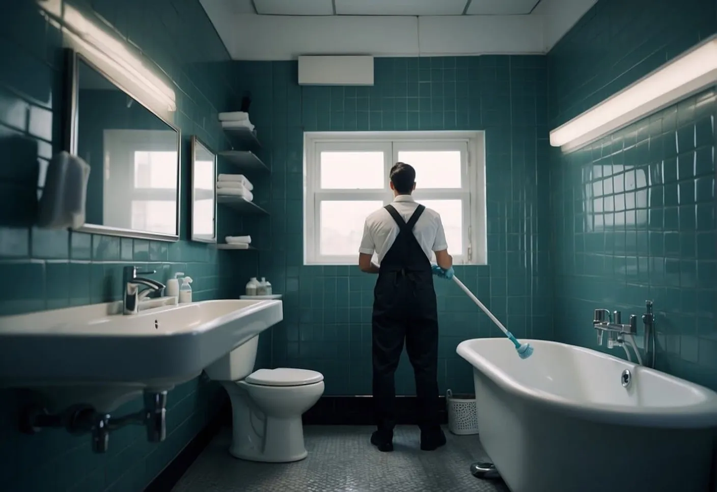 ¿Un camarero tiene que limpiar los baños?