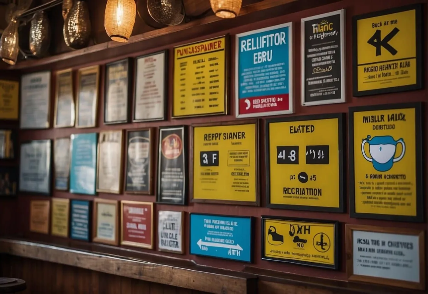 Carteles obligatorios en bares y restaurantes