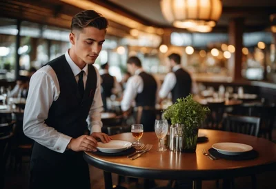 Convenio de ayudante de camarero en Hostelería