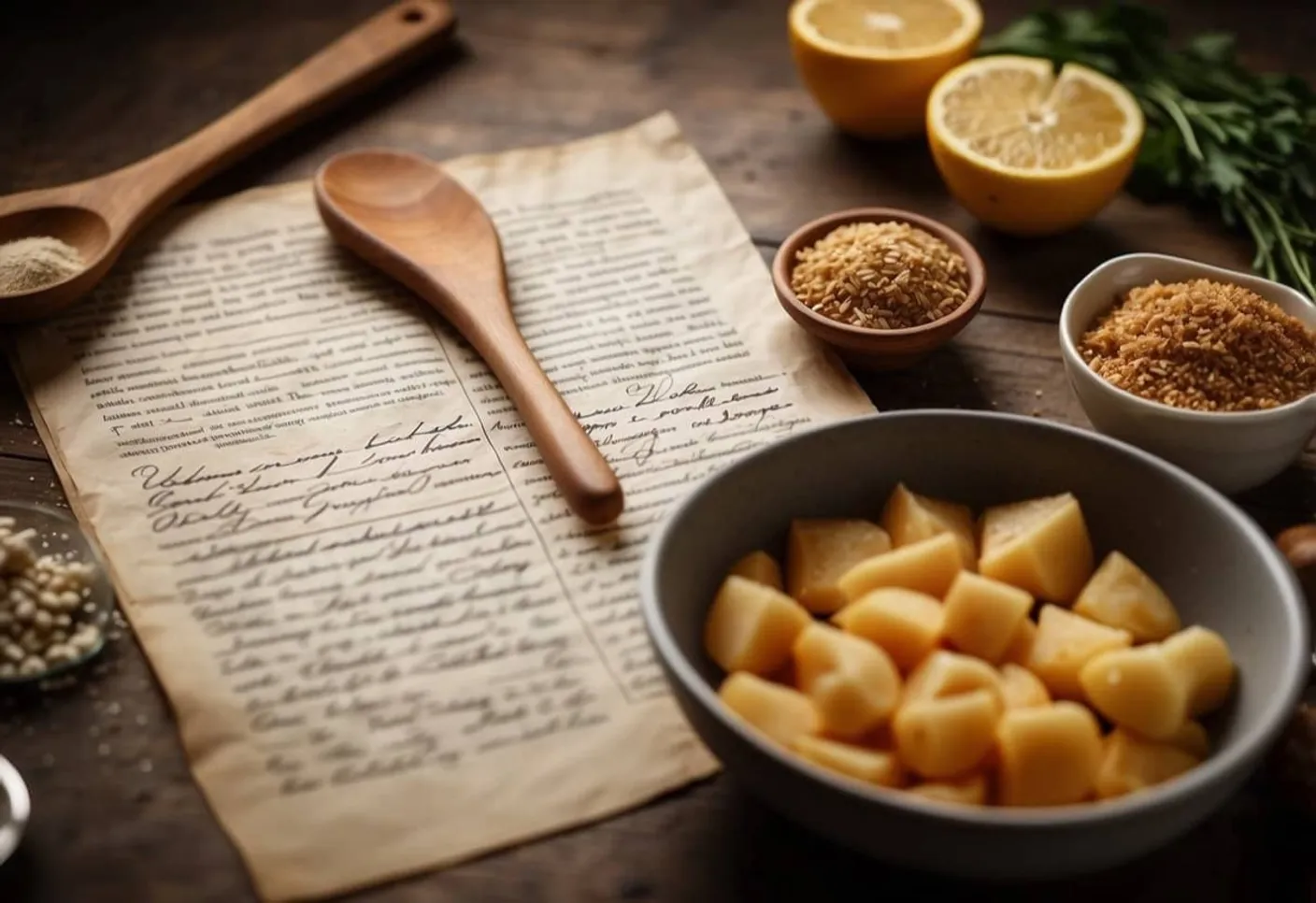 ¿Para qué sirve el título de la receta en cocina?