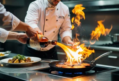 ¿Cómo flambear un plato? Domina esta técnica en cocina