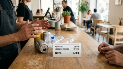 A partir de agosto, nueva ley: los bares cobrarán un extra por cada lata y botella