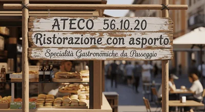 Codice ATECO 56.10.20: Senza somministrazione con asporto