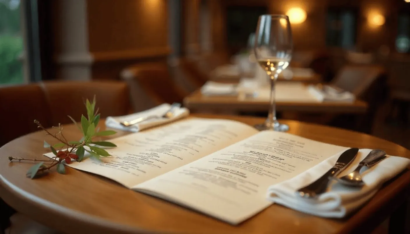 Come creare menu ristorante vincente: guida completa