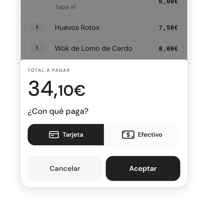 Cobrar y generar factura desde el móvil