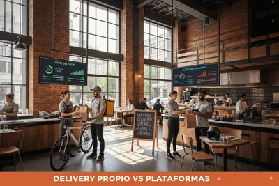 Delivery propio vs plataformas ¿Qué es mejor para tu restaurante?
