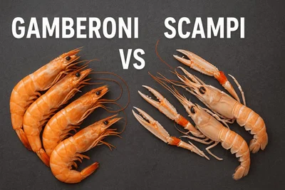 Differenza tra gamberoni e scampi: guida completa per riconoscerli