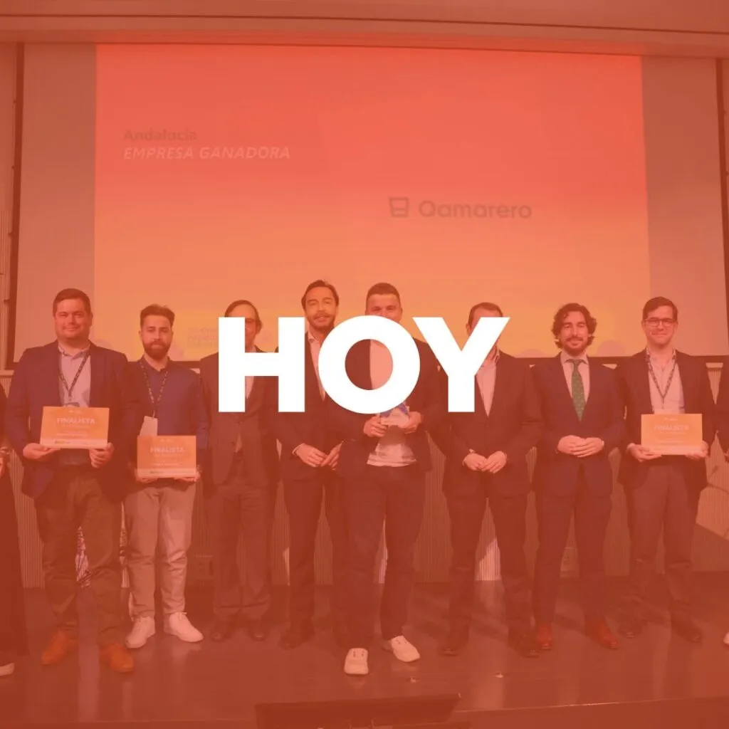 Qamarero remporte les Prix EmprendeXXI 2026 comme la startup avec le plus grand potentiel d'Andalousie