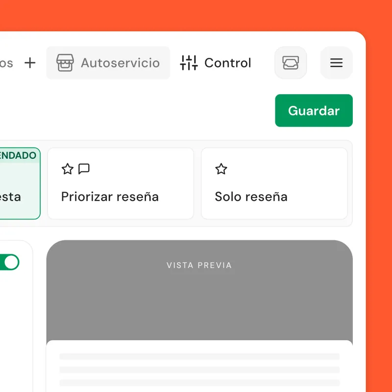 Gestión de reseñas