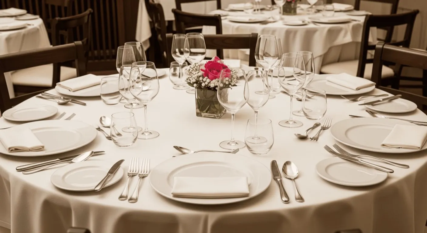 Mise en place all'italiana: tutorial completo per apparecchiare