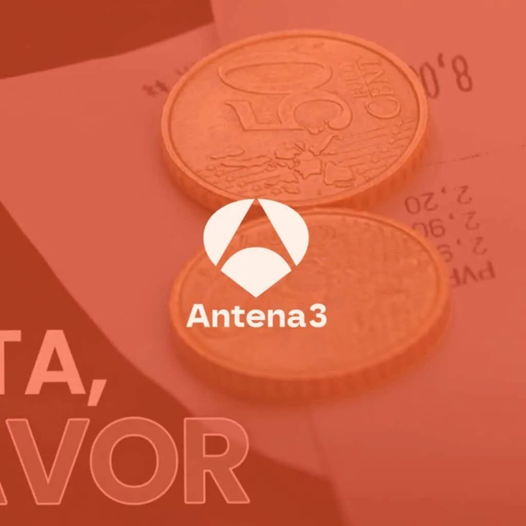 Qamarero on Antena 3 debating tipping