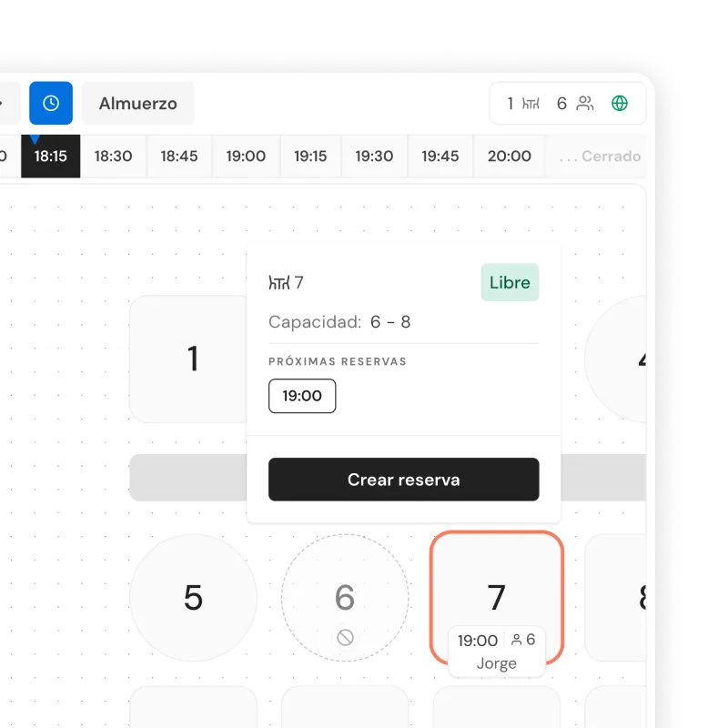 Automatic table assignment