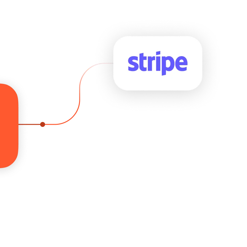 Prepayment and penalty via Stripe