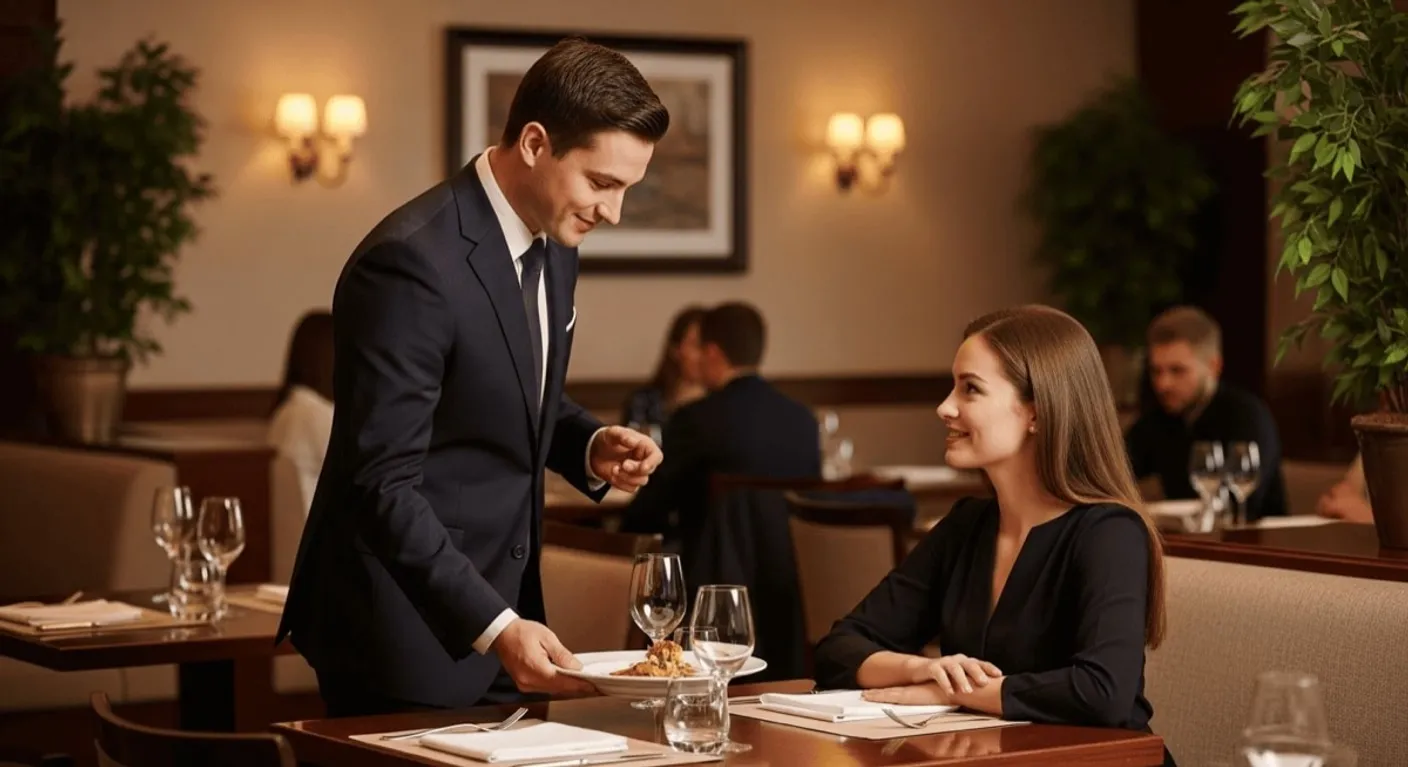 Servizio al tavolo: tipologie, fasi e strategie vincenti