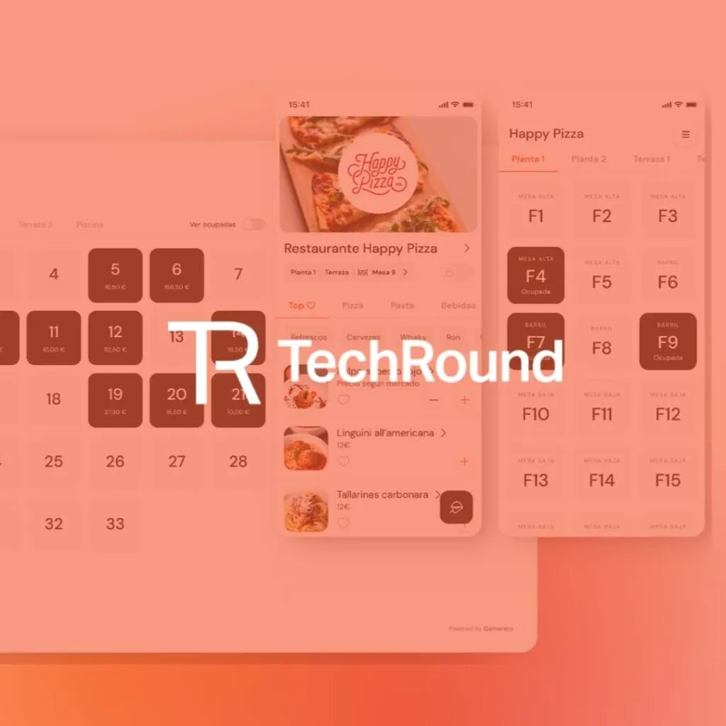 TechRound recognises Qamarero as TOP 15 SaaS in Europe