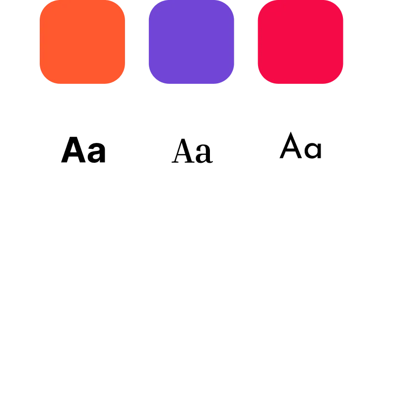 Premium templates with customisation