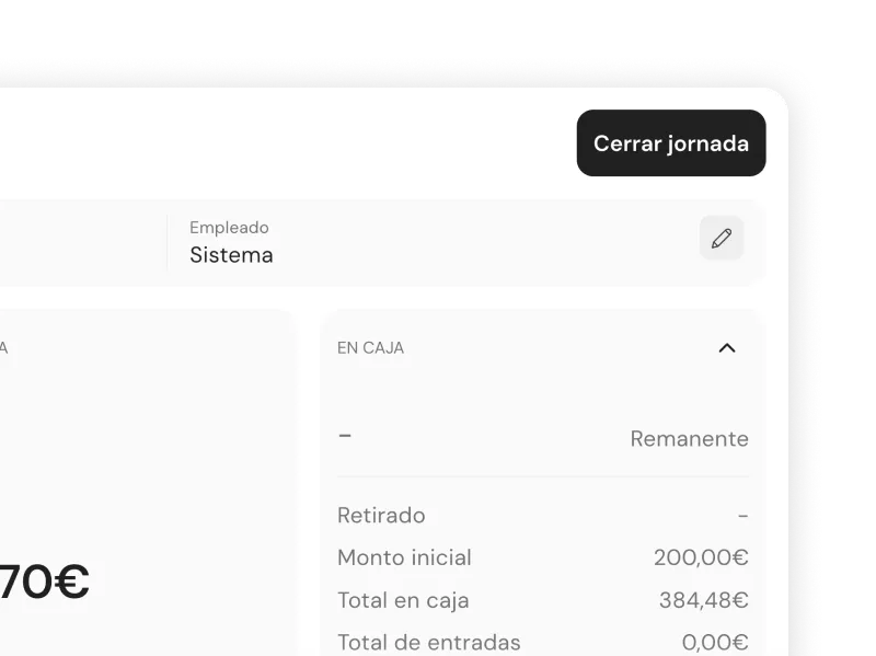 Quadratura cassa del POS Qamarero